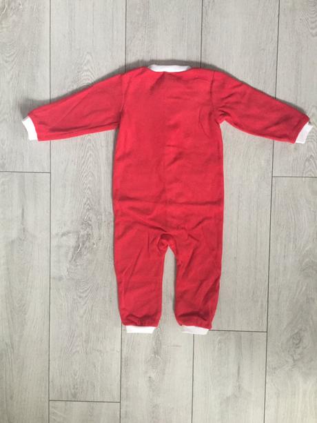 Chlapcensky kostym santa 12-18 mesiacov,