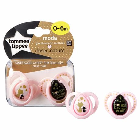 Tommee tippee cumlík silikónový c2n moda pre 0-6m, tommee tippee