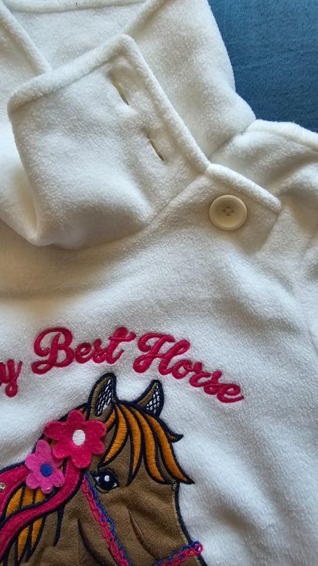 Predám  dievčenskú mikinu zn. polomino, 110