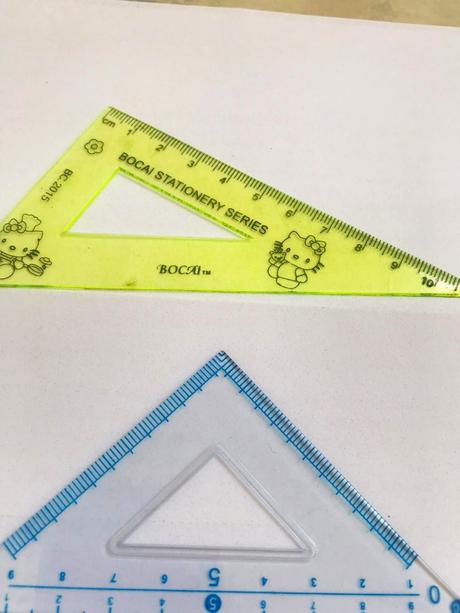 Pomôcky na geometriu 12 ks,