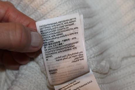 Oversize vesta h&m v. s, h&m,s