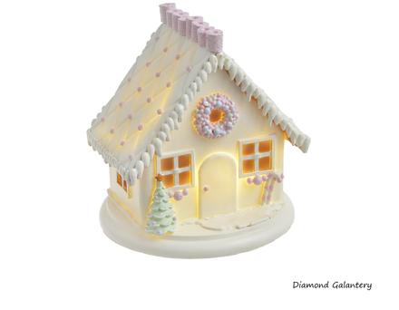 Medovníkovy domček - led - 130 mm, 