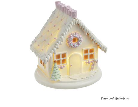 Medovníkovy domček - led - 130 mm, 