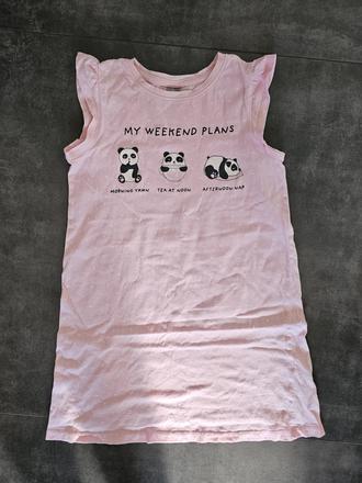 Nočná košeľa panda, 110