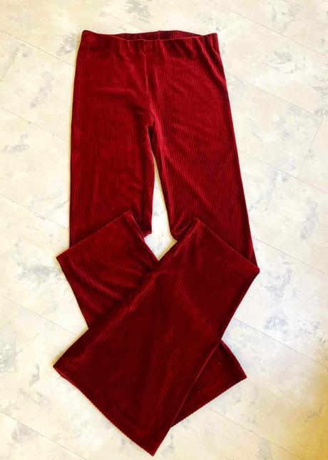 Rozšírené elastické nohavice, m