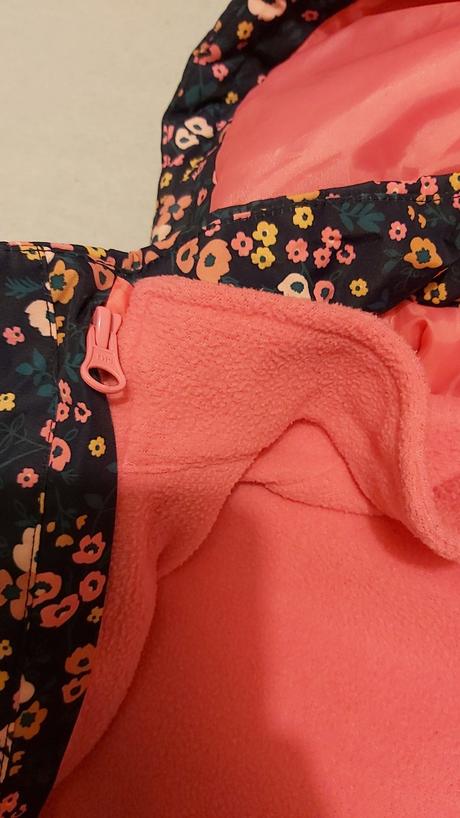 Zimná bunda kvetinková 104, f&f,104