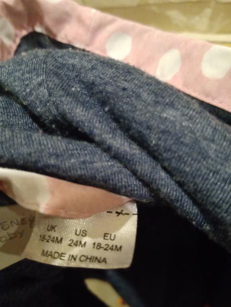 Bodkovana bundička disney minnie s postovnym, disney,92