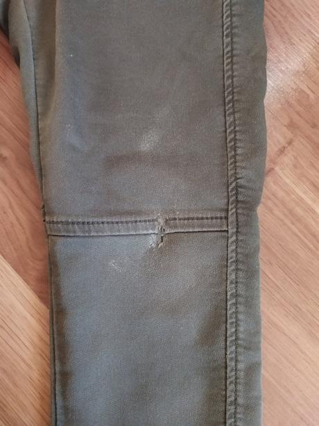 Khaki nohavice, h&m,110