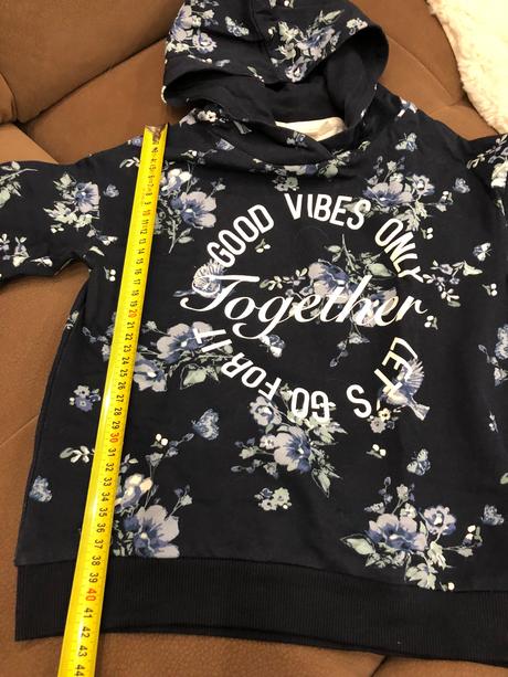 Mikina s kvetmi 110/116, kappahl,110