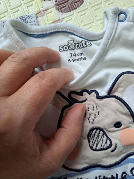 Opalovačky, rozm 62/68/74cm, 3ks, 68