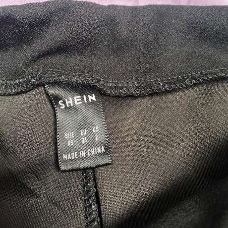 Shein zvonové nohavice s rozparkom, xs