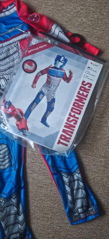 Kostým transformers, 