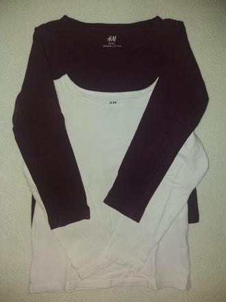 Tričká 2 ks, h&m,110