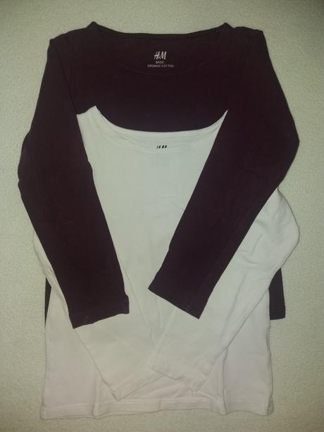 Tričká 2 ks, h&m,110