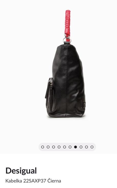 Kabelka desigual bols half logo 2v1 s visačkou, desigual