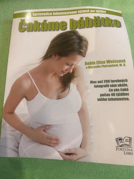 Kniha čakáme bábätko,