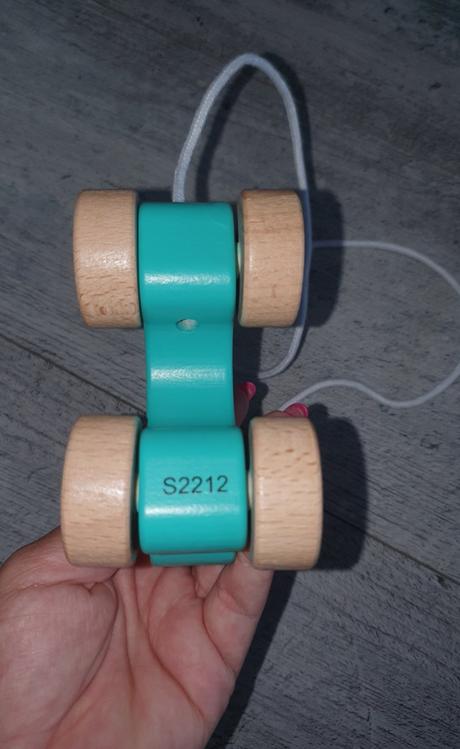 Drevená ťahacia hračka matchstick, 