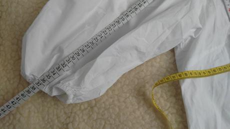 Biela blúzka, h&m,s