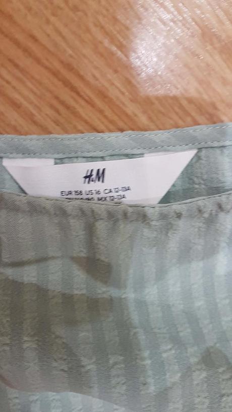 Zelené tričko v. 158, h&m,158