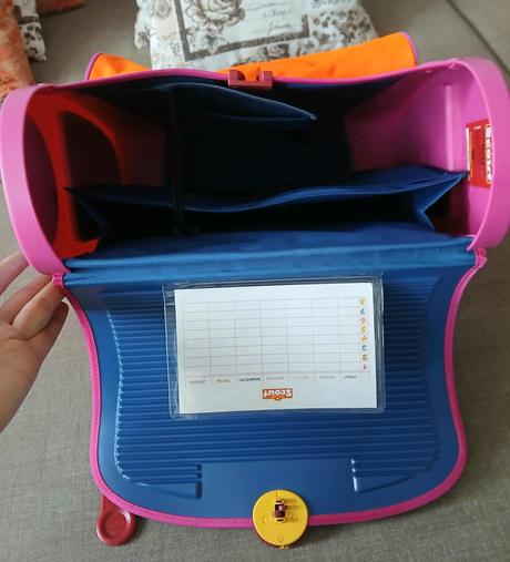 Kvalitná školská taška značky scout, 