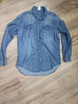 Riflova košeľa, h&m,m