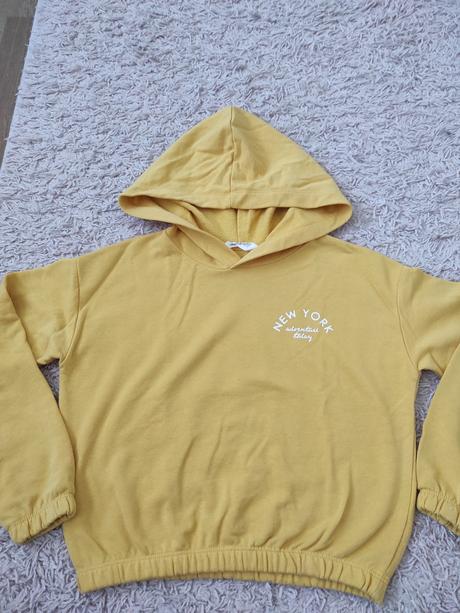 Mikina crop v 134/140, h&m,134