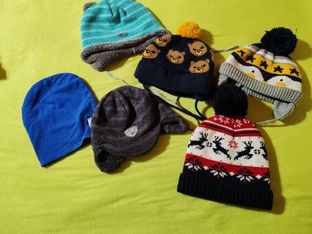 Čiapky zimné - chlapec 98,104, 110, 98