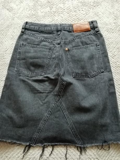 Čierna riflova sukna xs, denim,164