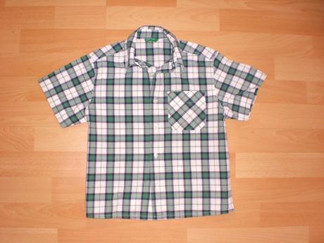 Chlapčenská košeľa benetton 104/110, benetton,104