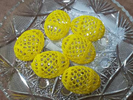 Háčkované vajíčka - a2,