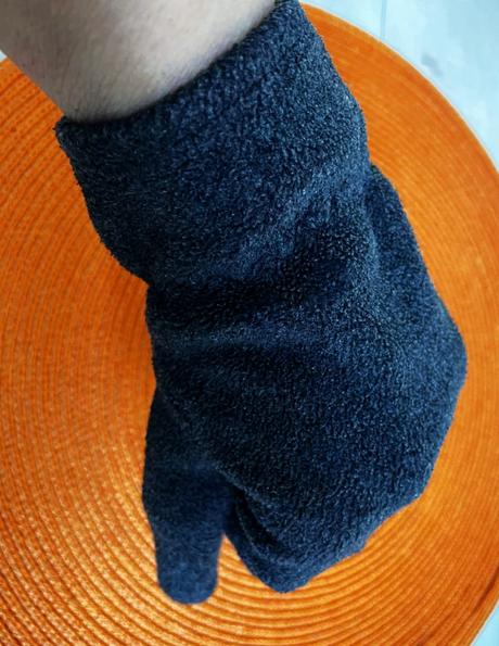 Hrubšie flisové rukavice, l