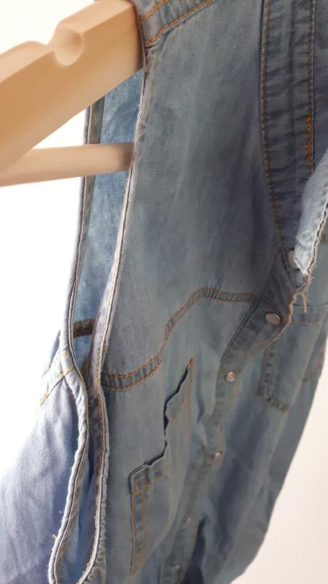 Riflova crop kosela denim vel 36/38, gate,s