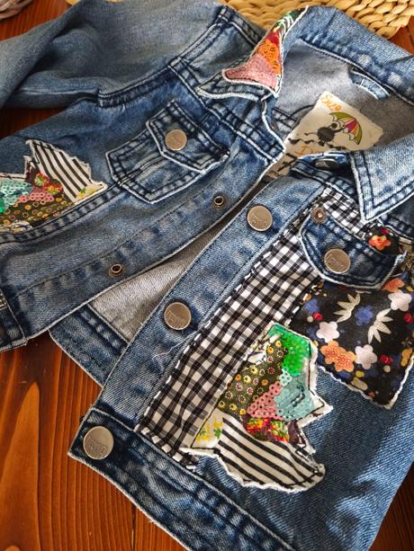 Riflová bunda desigual 122-128, desigual,122