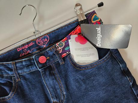 Desigual dizajnérske džínsy 164 nové, desigual,164