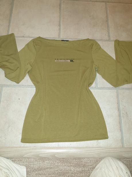 Tričko krásne horčicove z bolzana m-l, m