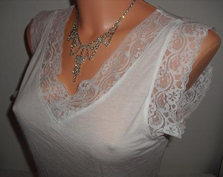 Fisherfield krajkovany topik, s