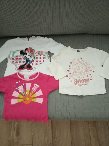 3 ks tričká spolu 74/80, disney,74