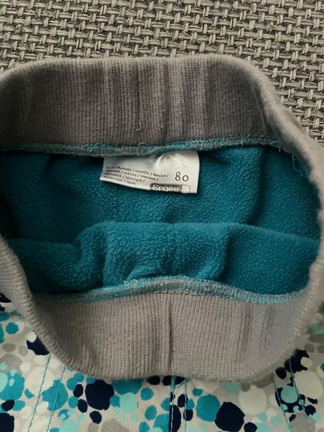 Zateplené nohavice, kik,80