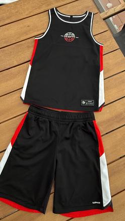 Basketbalový obojstranný dres 130-152cm, tarmak,146
