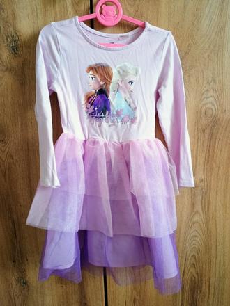Šaty frozen veľ 98-104, h&m,104