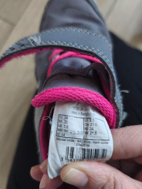 Dievčenské botasky, 34