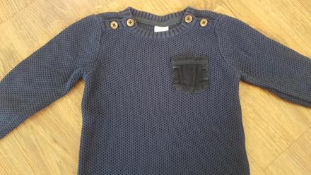 Jarny svetrik, h&m,80