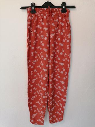 Letné nohavice terakota pre 11_12r, h&m,152