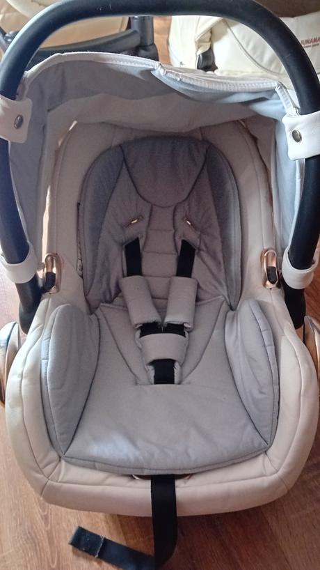 Kočík junama diamond miror satin 3v1, junama,junama diamond