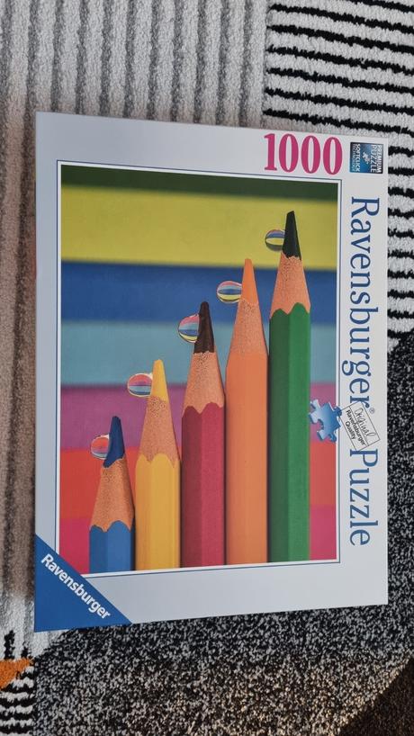 Puzzle farebné ceruzky 1000 ks, 