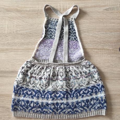 Suknička s kašmírom a vlnou, benetton,104