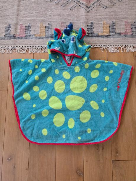 Detske kupacie ponco, decathlon,98