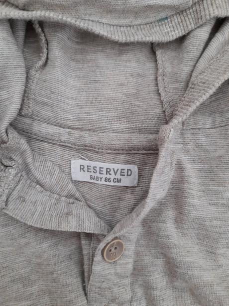 Tricko reserved s kapucnou, reserved,86