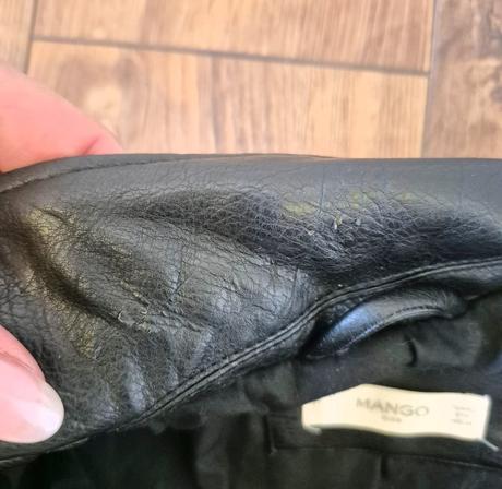 Bunda koženková, mango,140