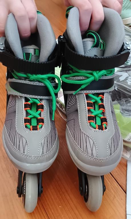 Detské kolieskové korčule, crivit,33